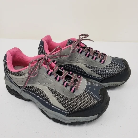 Brahma Womens Steel Toe Leather Work Shoes Sneakers Size 8 - Picture 2 of 7